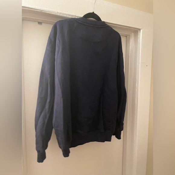 Tri-Mountain Navy blue Sweatshirt size Large - Picture 4 of 5
